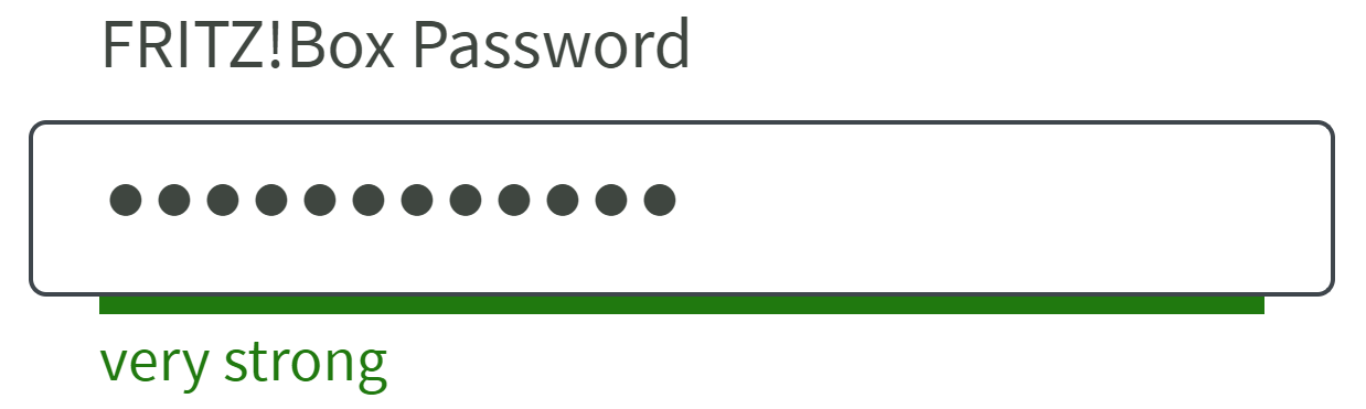 FRITZ!Box Password | Zen internet